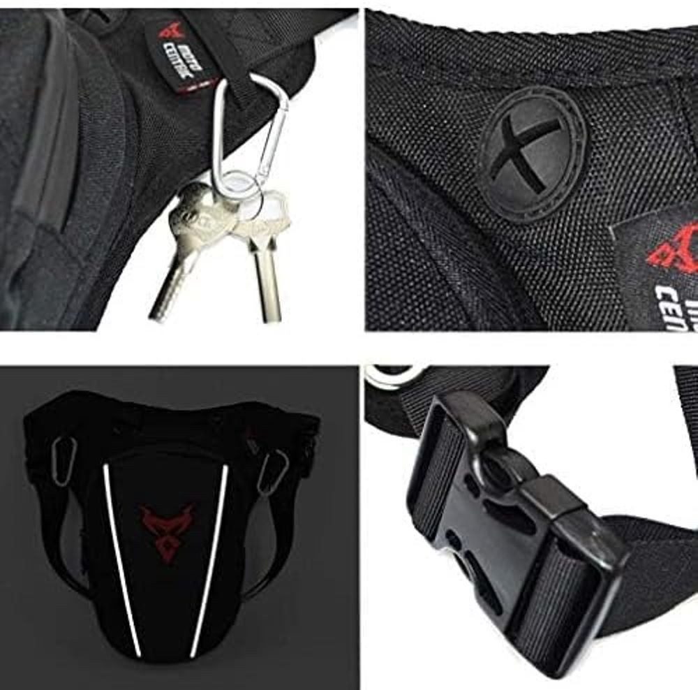 RAIKOU Beintasche Oxford Hüfttasche, Motorrad-Beintasche Oberschenkel Gürte günstig online kaufen