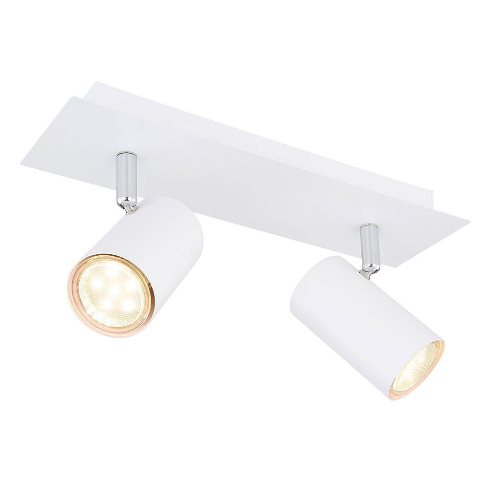 Deckenstrahler Leuchtmittel Deckenspot, etc-shop LED inklusive, Spotleiste Deckenlampe nicht Schlafzimmerlampe