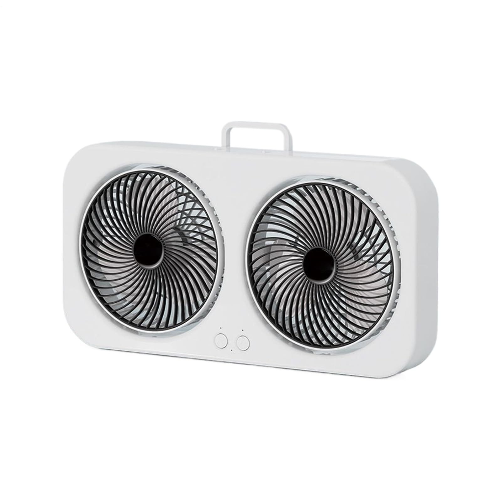 Coonoor Tischventilator Mini USB-Ventilator, USB Powered Tischventilator, 3 Geschwindigkeiten, für Home Office Schlafzimmer Tisch Desktop