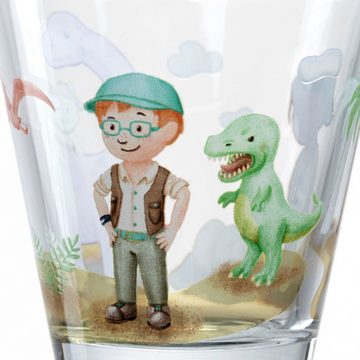 LEONARDO Gläser-Set Dino BAMBINI AVVENTURA, Glas, 215 ml, 6-teilig