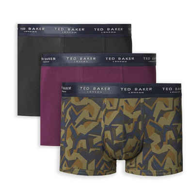 Ted Baker Boxer Herren Boxer Shorts 3er Pack - Trunks, Pants