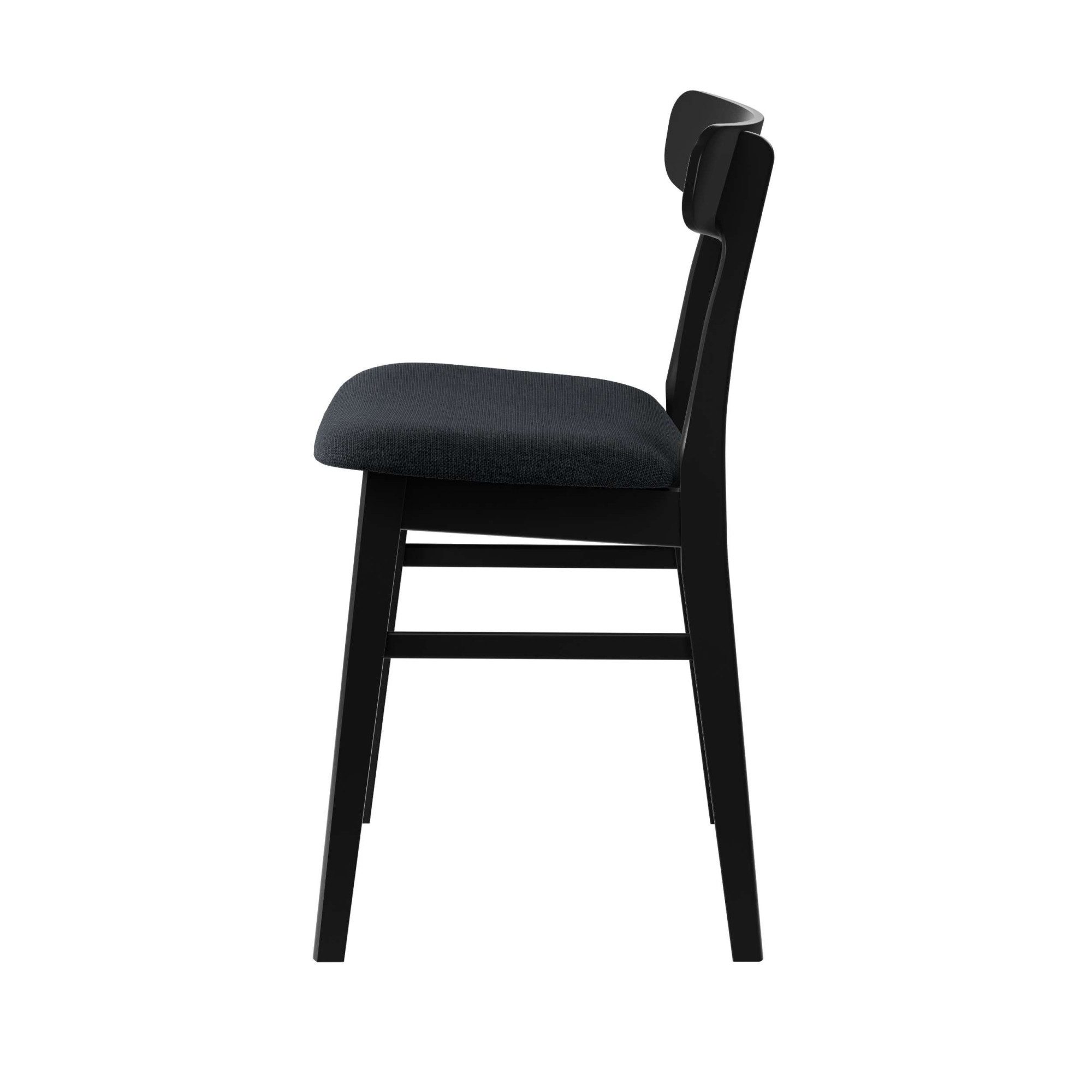 Hammel Furniture Esszimmerstuhl Mosbøl, Stuhl, Massivholz mit gepolstertem Sitz – robust & komfortabel, Massivholz, gepolsterte Sitzfläche, versch. Farbvarianten