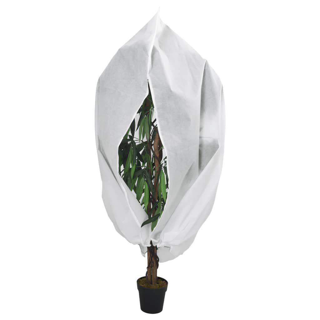 vidaXL Schutznetz Wintervlies mit Reißverschluss 4 Stk. 70 g/m² 1,2x1,8 m, BxL: 180x120 m, (4-St)