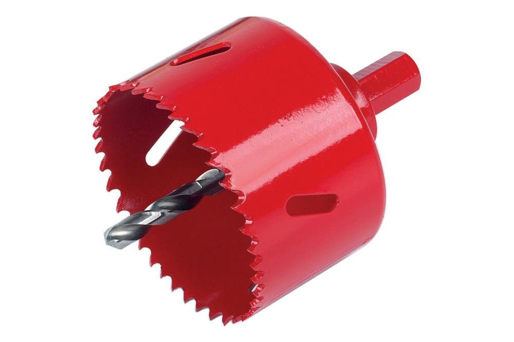 Wolfcraft Lochsäge Wolfcraft Lochsäge Ø 68 mm Bimetall inkl. Schaft