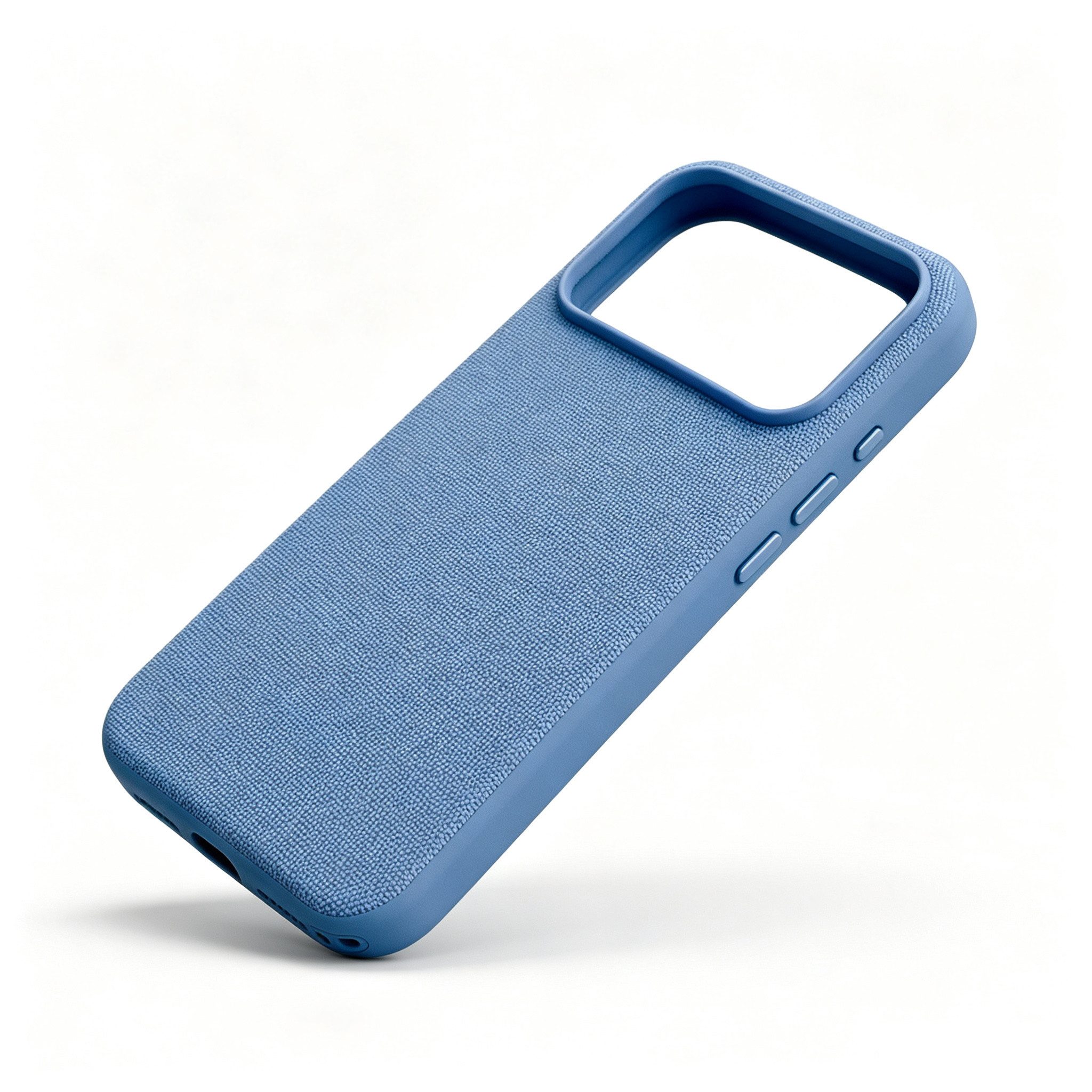 Futurea Handyhülle Woven Stoff MagSafe Case 3in1 Set Panzerglas iPhone 18 Pro & Pro Max 6,3" - 6,9", Premium Schutzset mit Schutzfolie 9H Härtegrad für das Appl – Bild 4 von 5