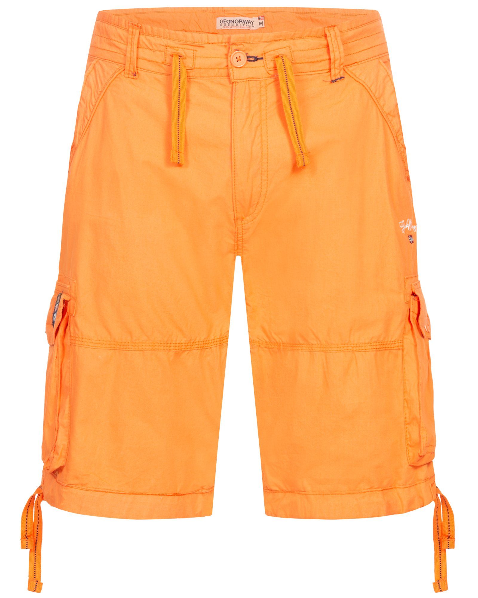 Geographical Norway Shorts Cargo Shorts kurze Hose knielang Short Bermuda Sommer Urlaub Freizeit