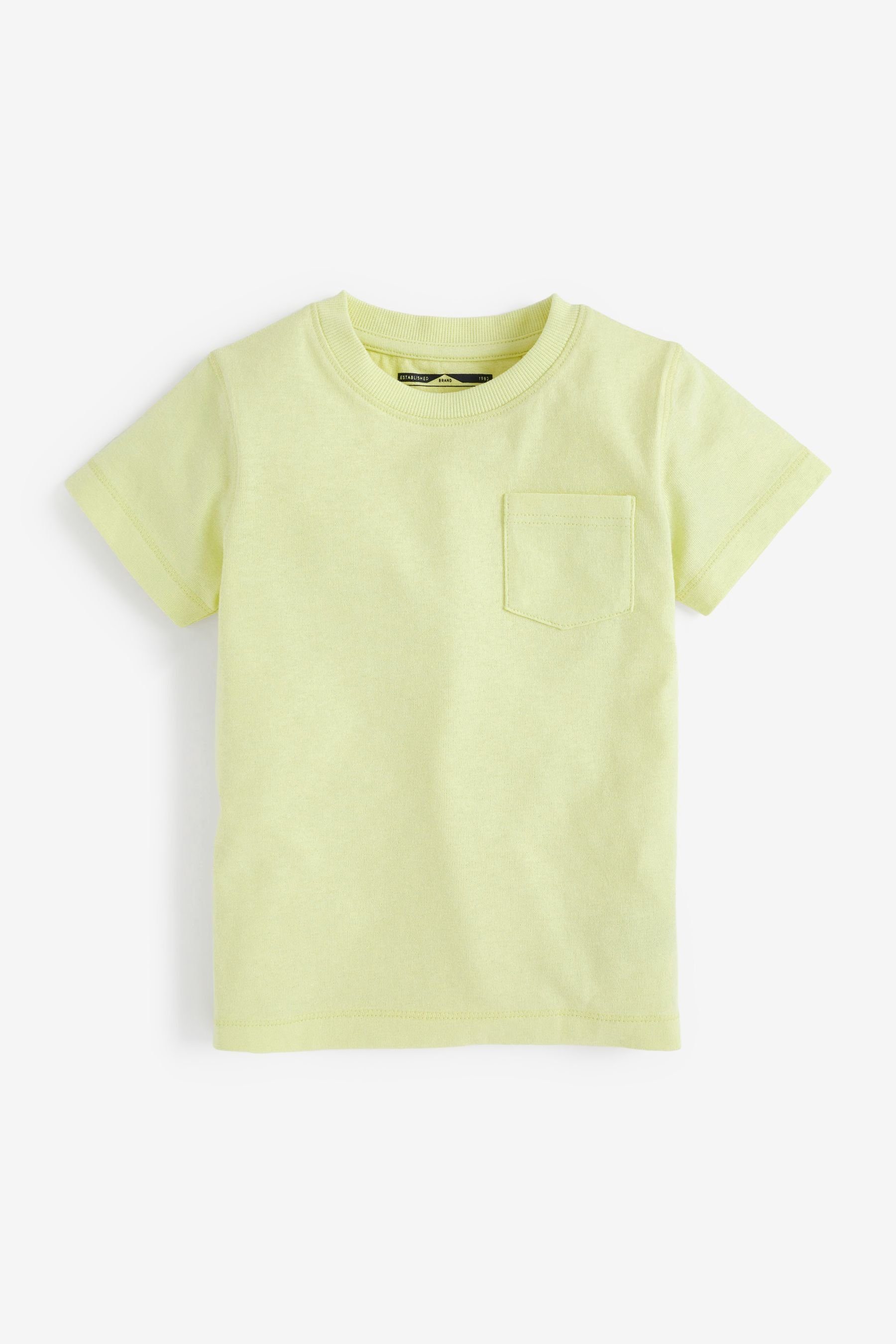 Next T-Shirt Multi (5-tlg) schlichte im T-Shirts Pastel 5er-Pack Kurzärmelige