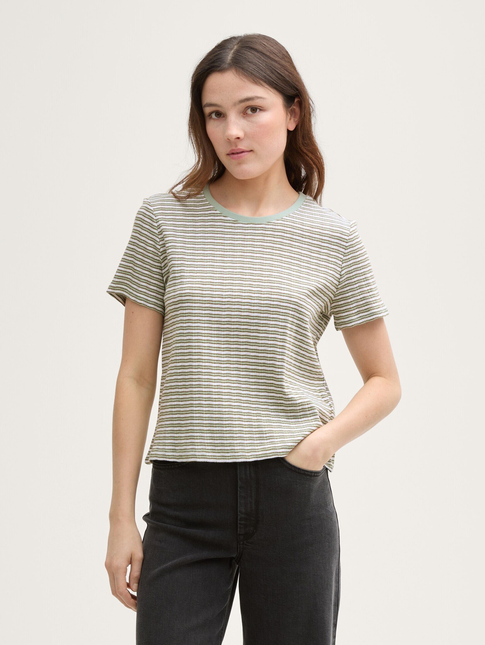 TOM TAILOR Denim T-Shirt Boxy Fit günstig online kaufen