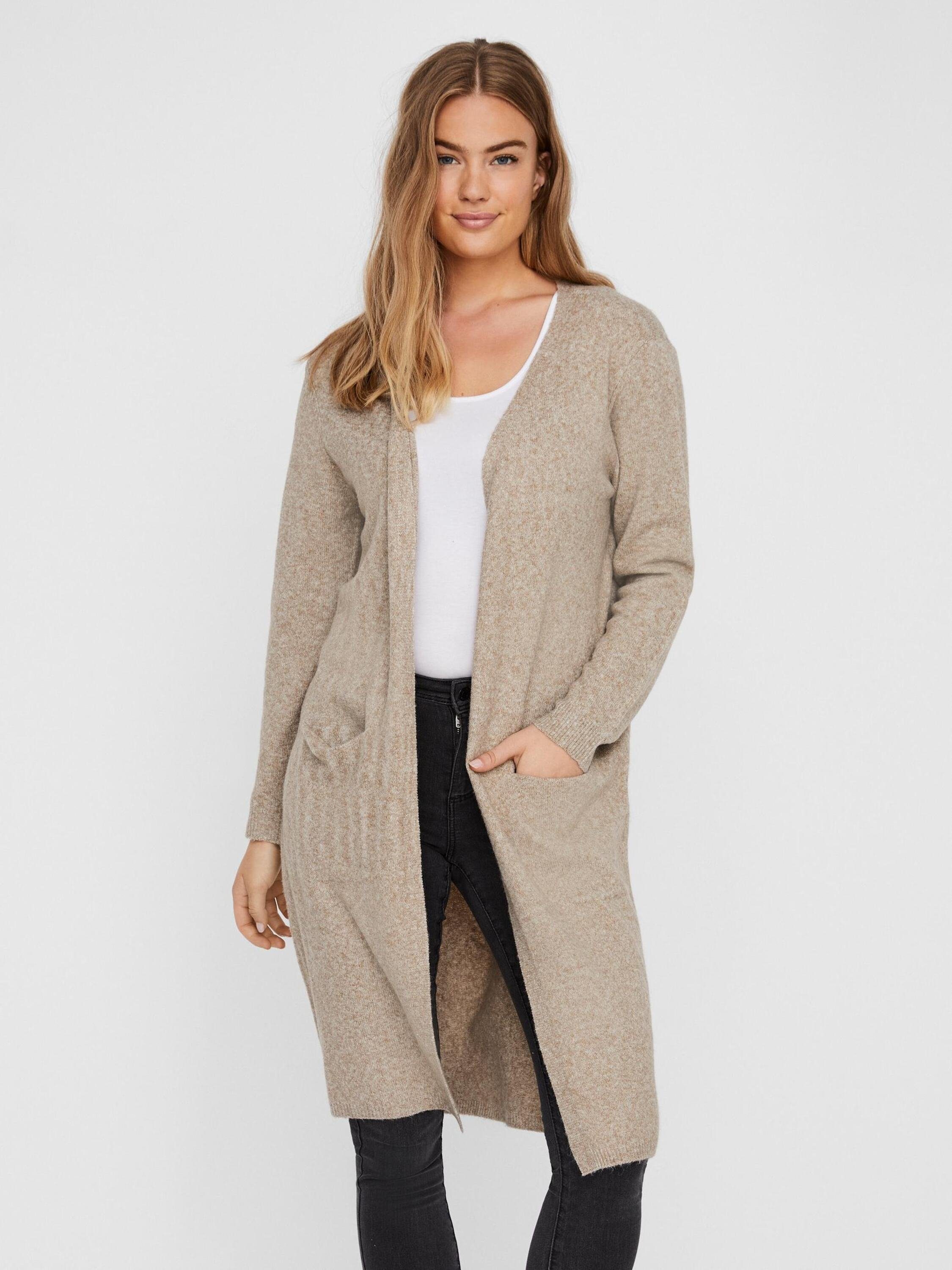 Vero Moda Strickjacke VMDoffy (1-tlg) Plain/ohne Details günstig online kaufen