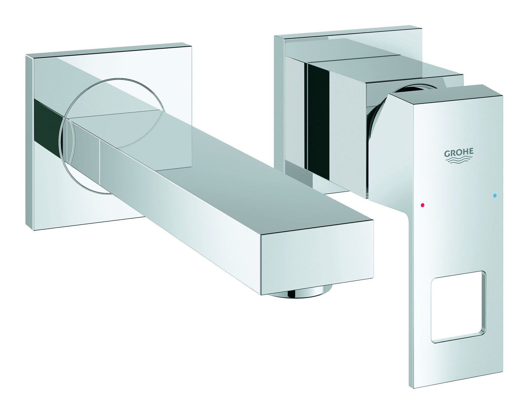 Grohe Unterputzarmatur Eurocube 2-Loch-Waschtischbatterie Ausladung günstig online kaufen