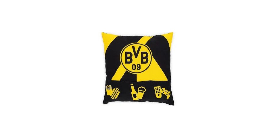 BVB Armband BVB Snacknkissen mit 3 Taschen