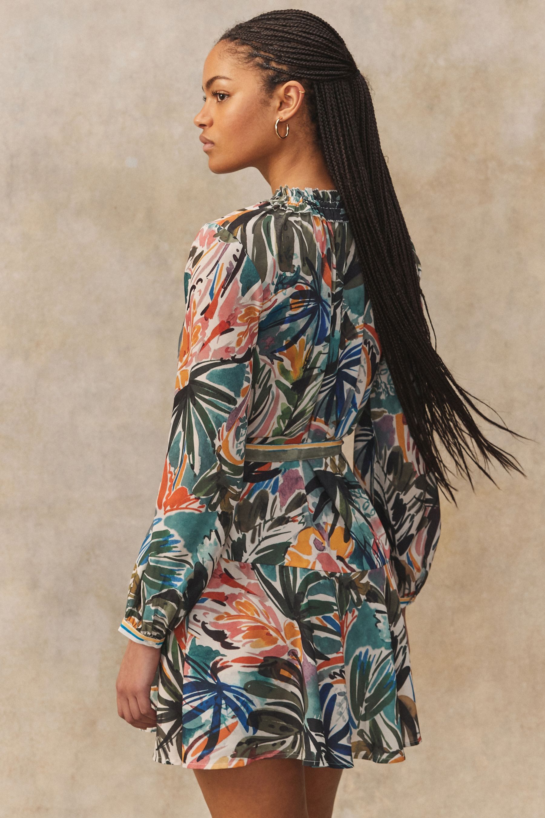 Next Minikleid Mini-Hemdkleid mit langen Ärmeln günstig online kaufen