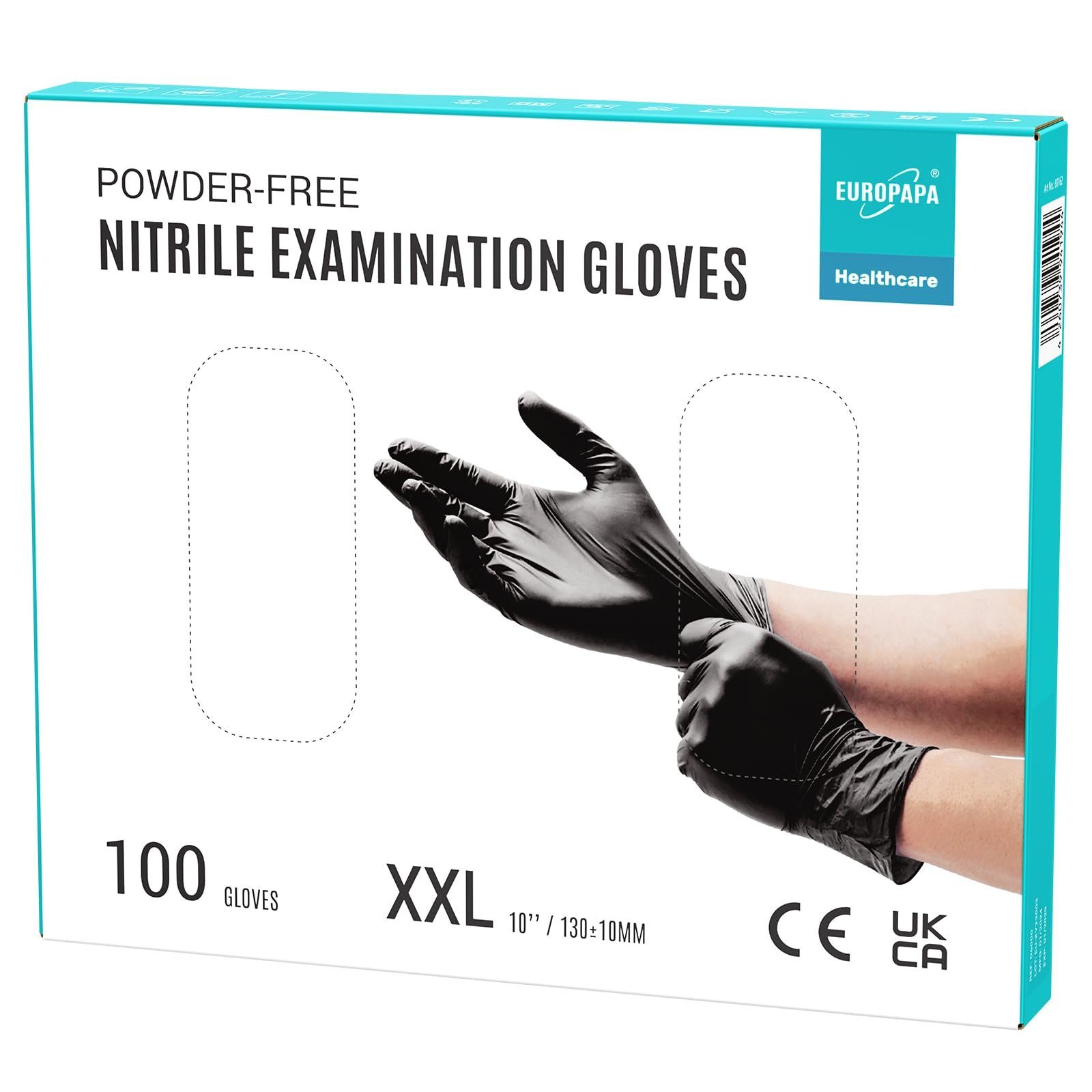 EUROPAPA Nitril-Handschuhe Medical Einmalhandschuhe Untersuchungshandschuhe günstig online kaufen