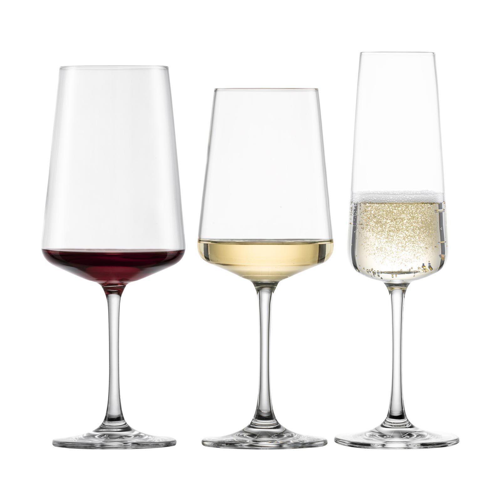 SCHOTT-ZWIESEL Gläser-Set MioVino Wein- & Sektgläser 12er Set, 12-tlg., Glas