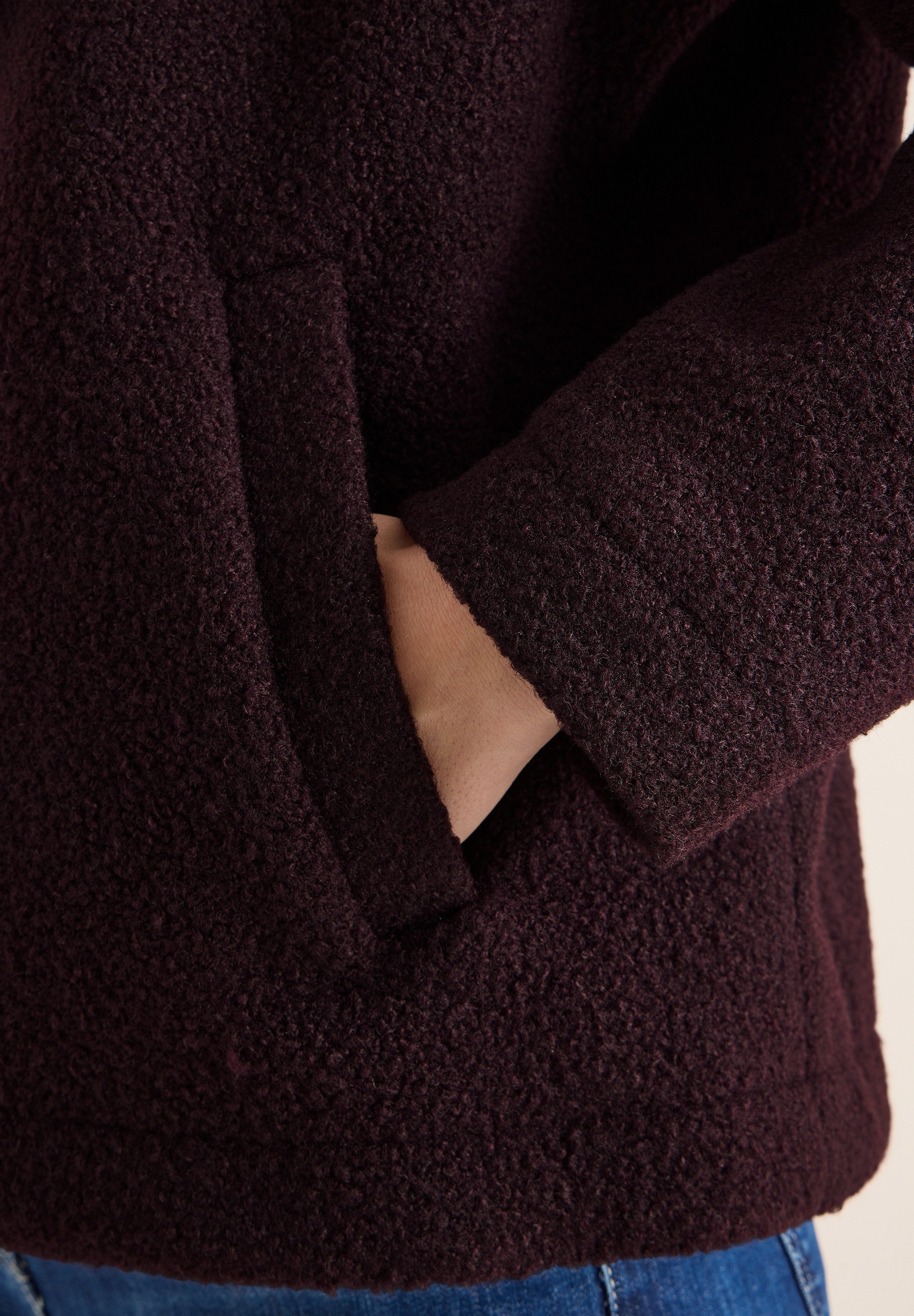 CECIL Kurzjacke in weicher Teddy-Qualität