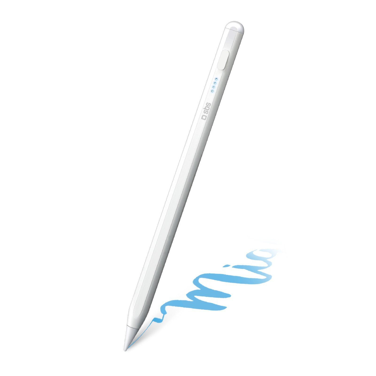 sbs Eingabestift Stylus Kapazitiver Stift für Smartphones und Tablets in  weiß - Universal Stylus - Eingabestift