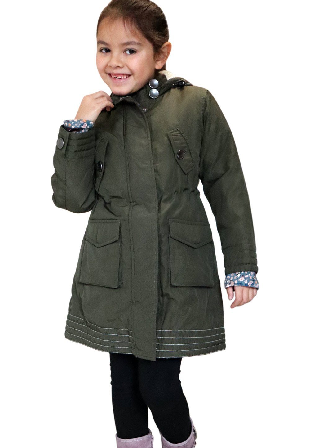 Mantel, Parka, MILITARY Winterjacke Geox Atmungsaktiv