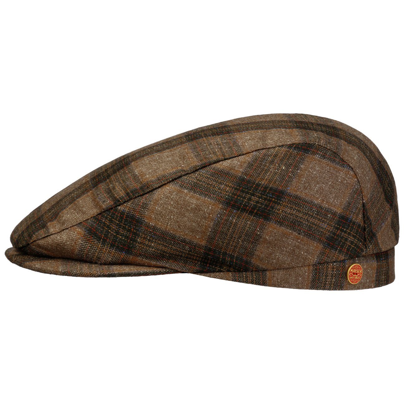 Mayser Flat Cap (1-St) Schirmmütze mit Schirm, Made in the EU