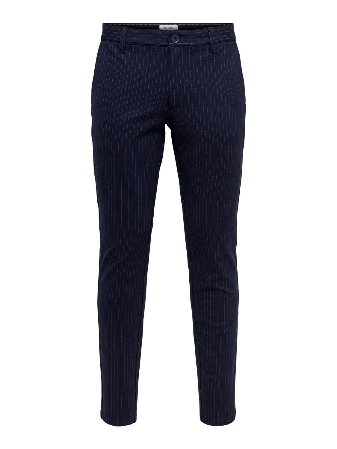 ONLY & SONS Chinohose ONSMARK PANT STRIPE GW 3727 mit Stretch Night Sky 22013727