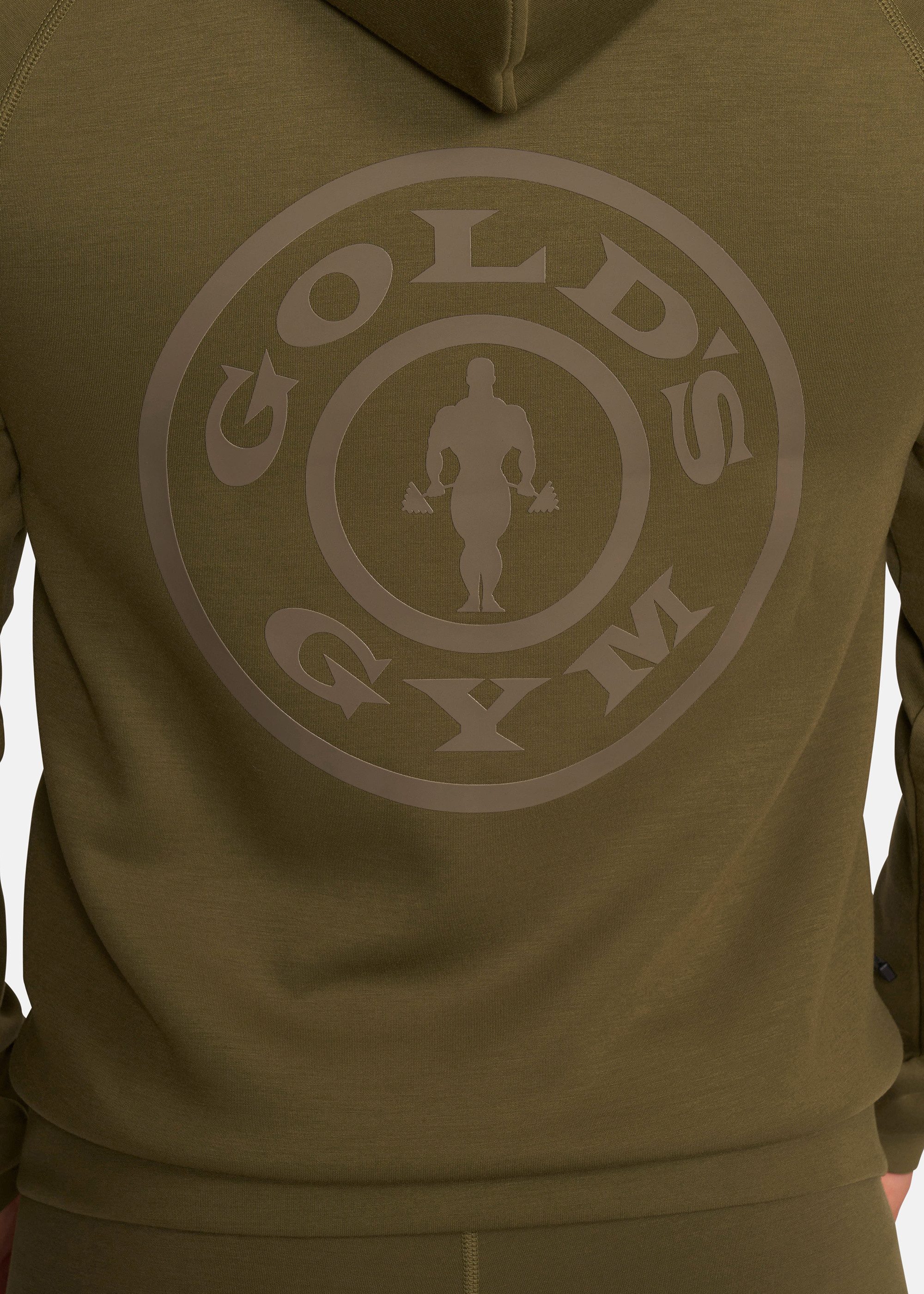GOLD'S GYM APPAREL Trainingsjacke GENE Reflektierendes Band an Seitentaschen