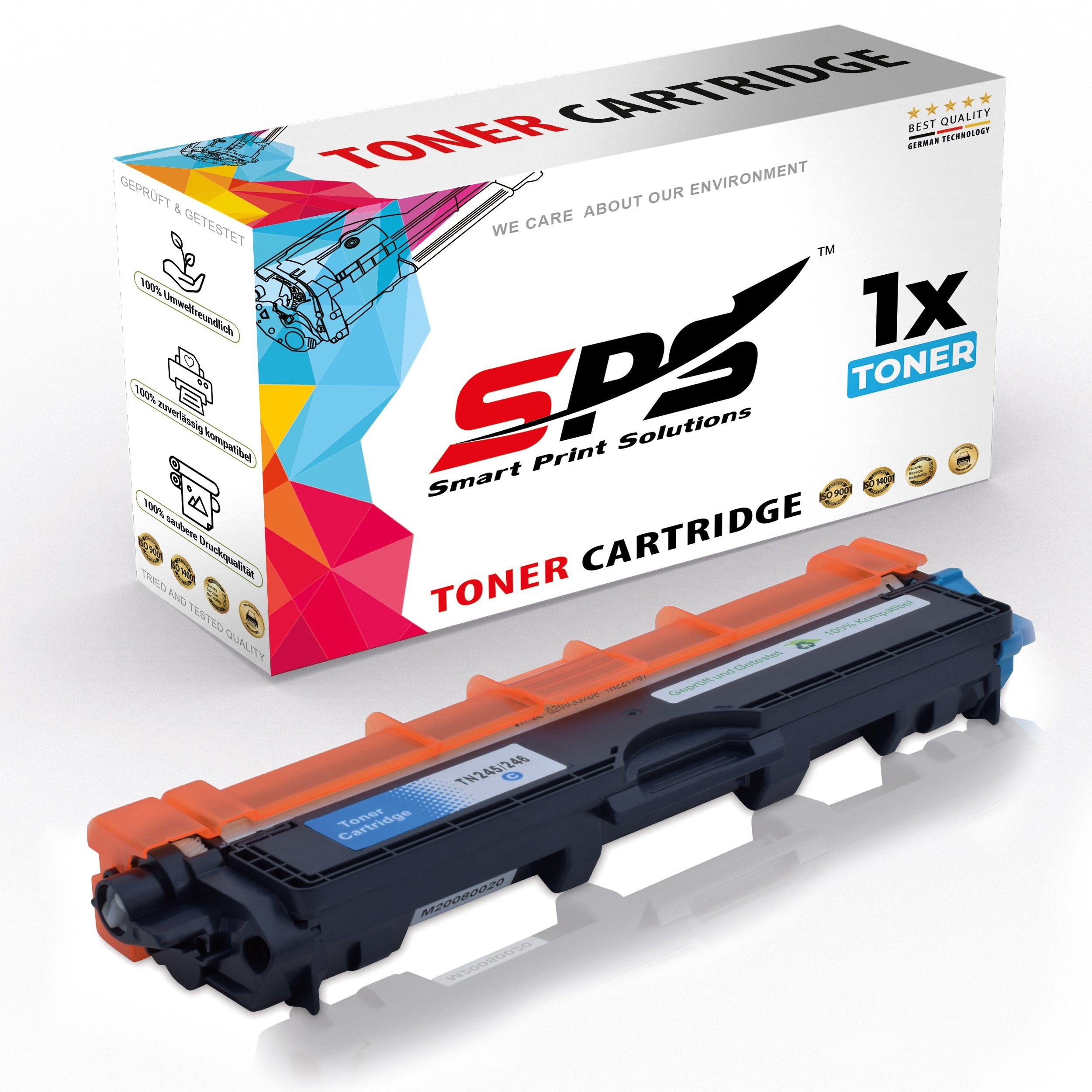 SPS Tonerkartusche Kompatibel für Brother HL-3141CW TN-245C, (1er Pack, 1-St., 1 x Toner (Für Brother TN-245 Cyan)