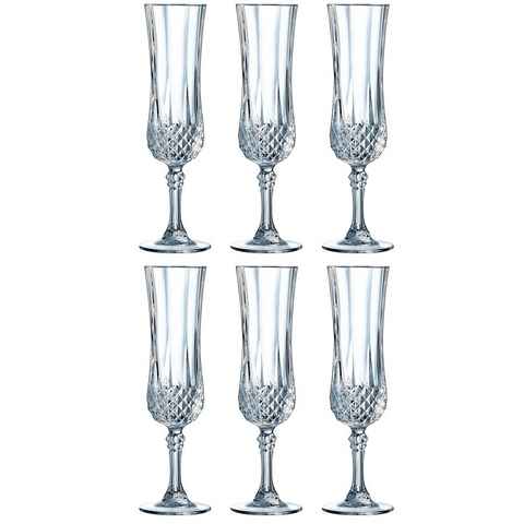 CRISTAL D´ARQUES Sektglas Sektglas Longchamp ECLAT 140 ml, Glas
