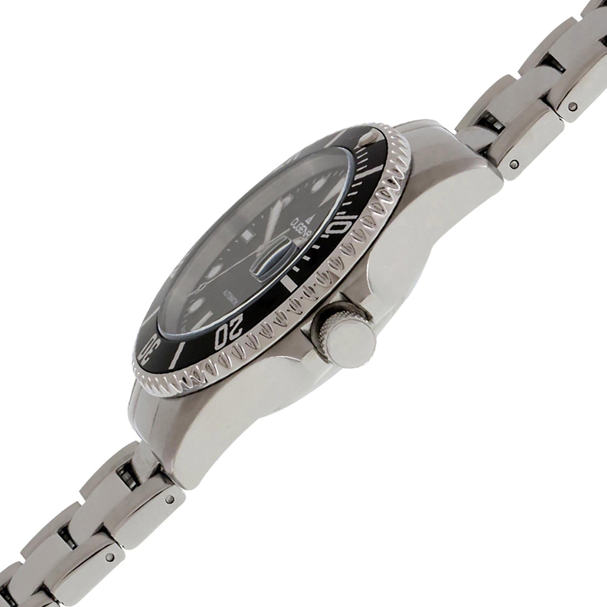 Automatikuhr Diver, Dugena 4460512 Silber/Schwarz