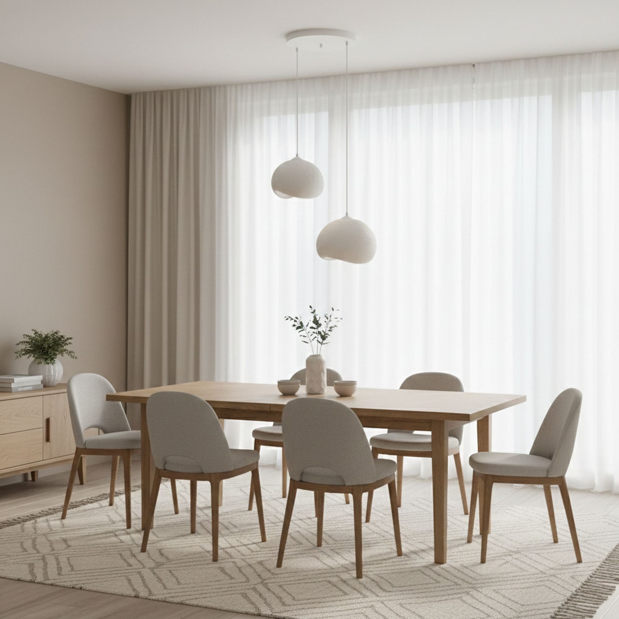 Opviq Pendelleuchte Wabi, höhenverstellbar, boho deco, ohne Leuchtmittel, L günstig online kaufen