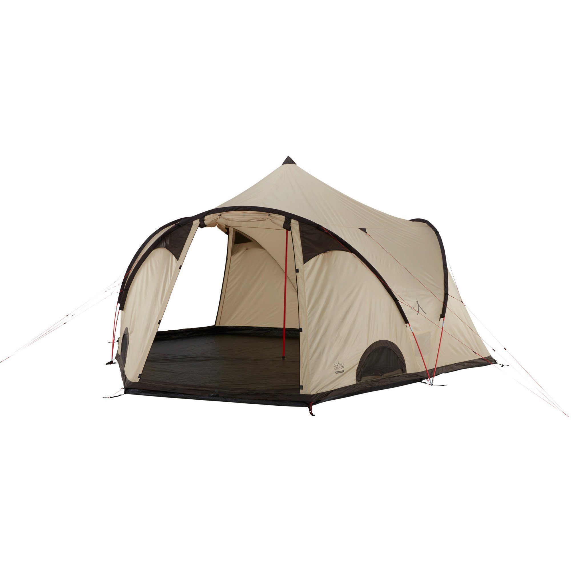 GRAND CANYON Kuppelzelt Grand Canyon Rundzelt BLACK KNOB 10, Mojave, Personen: 8