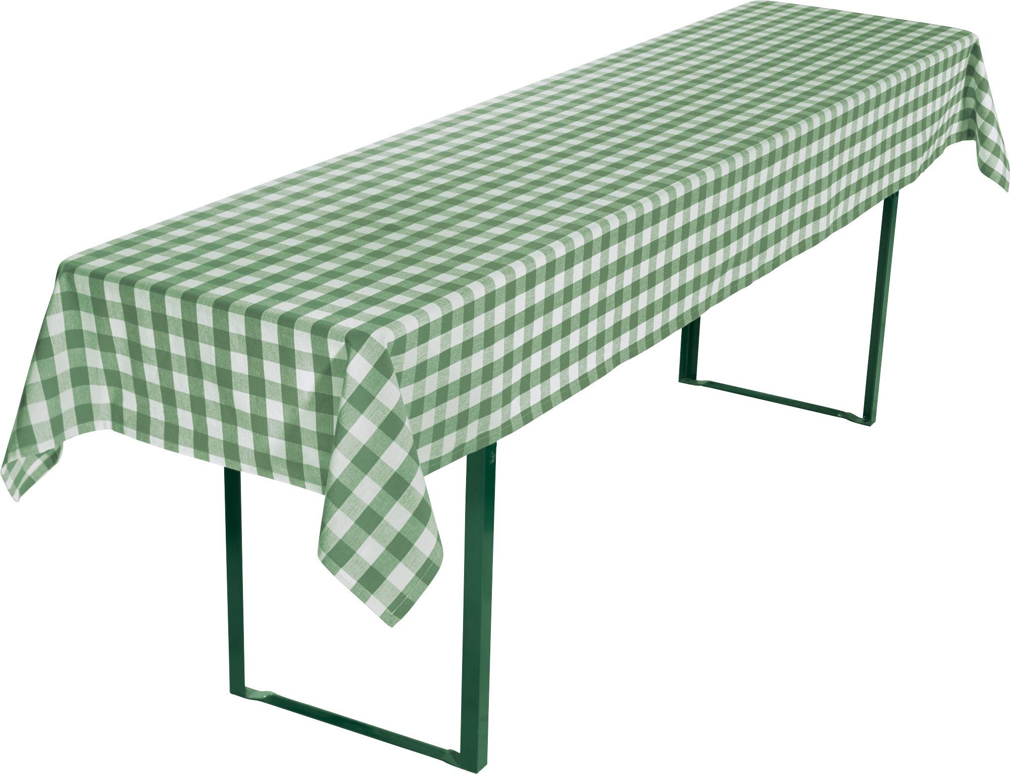 REDBEST Tischdecke Biertisch Tischdecke "Nashville", Baumwolle Karo/Landhaus