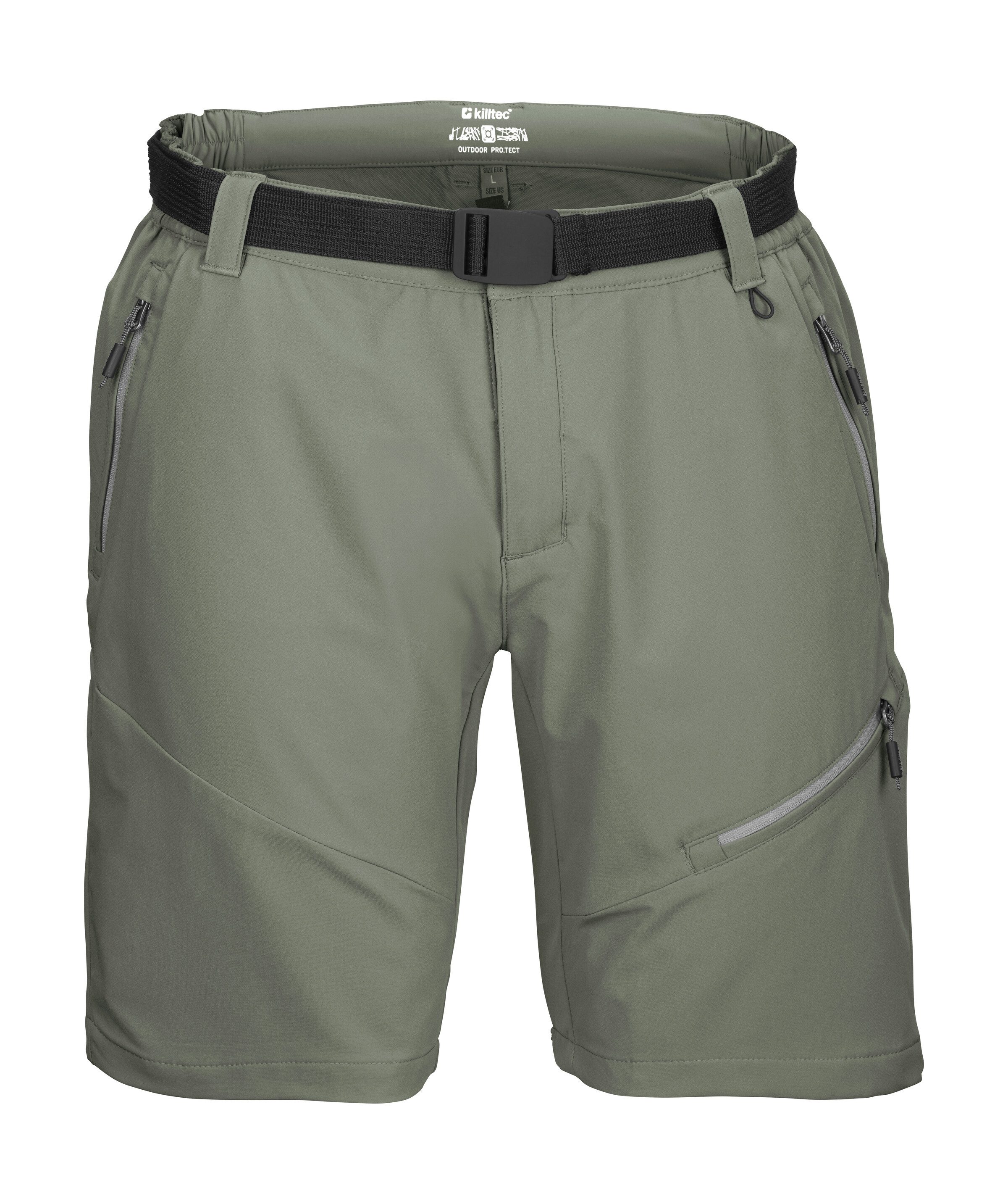 Killtec Shorts KOS 247 MN SHRTS Wasserabweisend, schnelltrocknend, inkl. Gürtel, 4-Wege Stretch