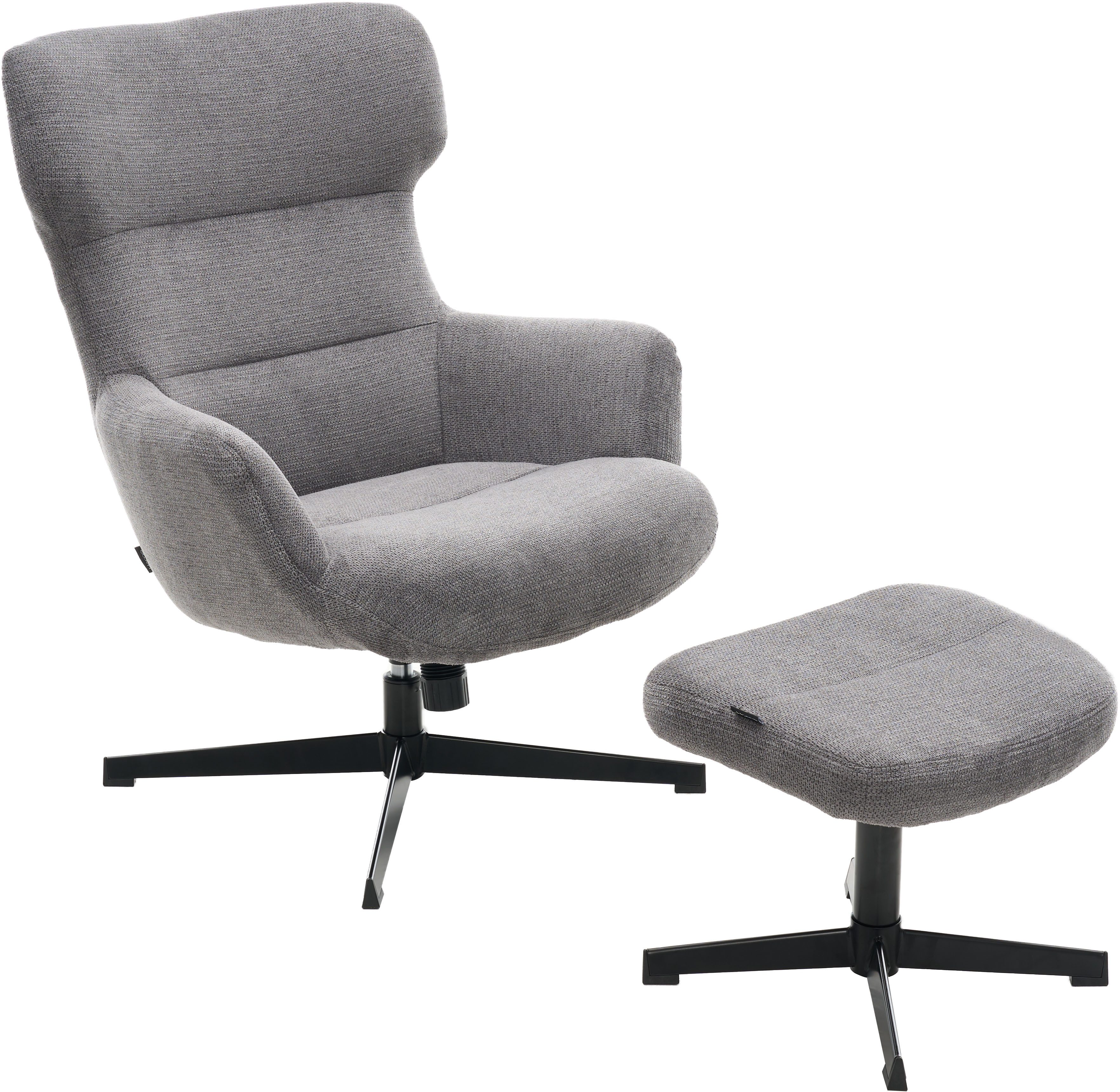 Home affaire Sessel Clarah Relaxsessel, TV-Sessel mit Hocker, 360° Grad dre günstig online kaufen