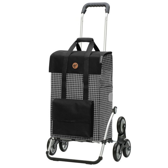 Andersen Einkaufstrolley Treppensteiger Royal Shopper, 43 l, Reflektoren, Tragegriff