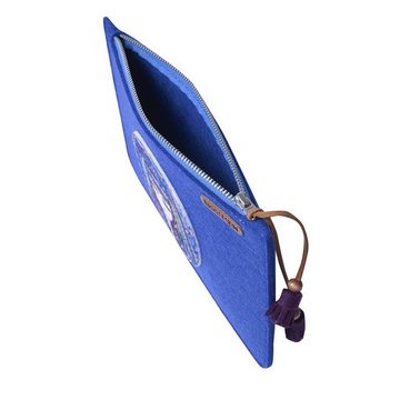 BIGGDESIGN Kosmetiktasche Biggdesign Blue Water Damen Kosmetiktasche, Blau, 24x16 cm (1-tlg)