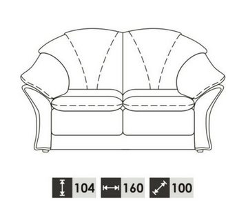 JVmoebel Sofa Sofas Couch Polster Garnitur Couchen Kunstleder Sofagarnitur, Made in Europe
