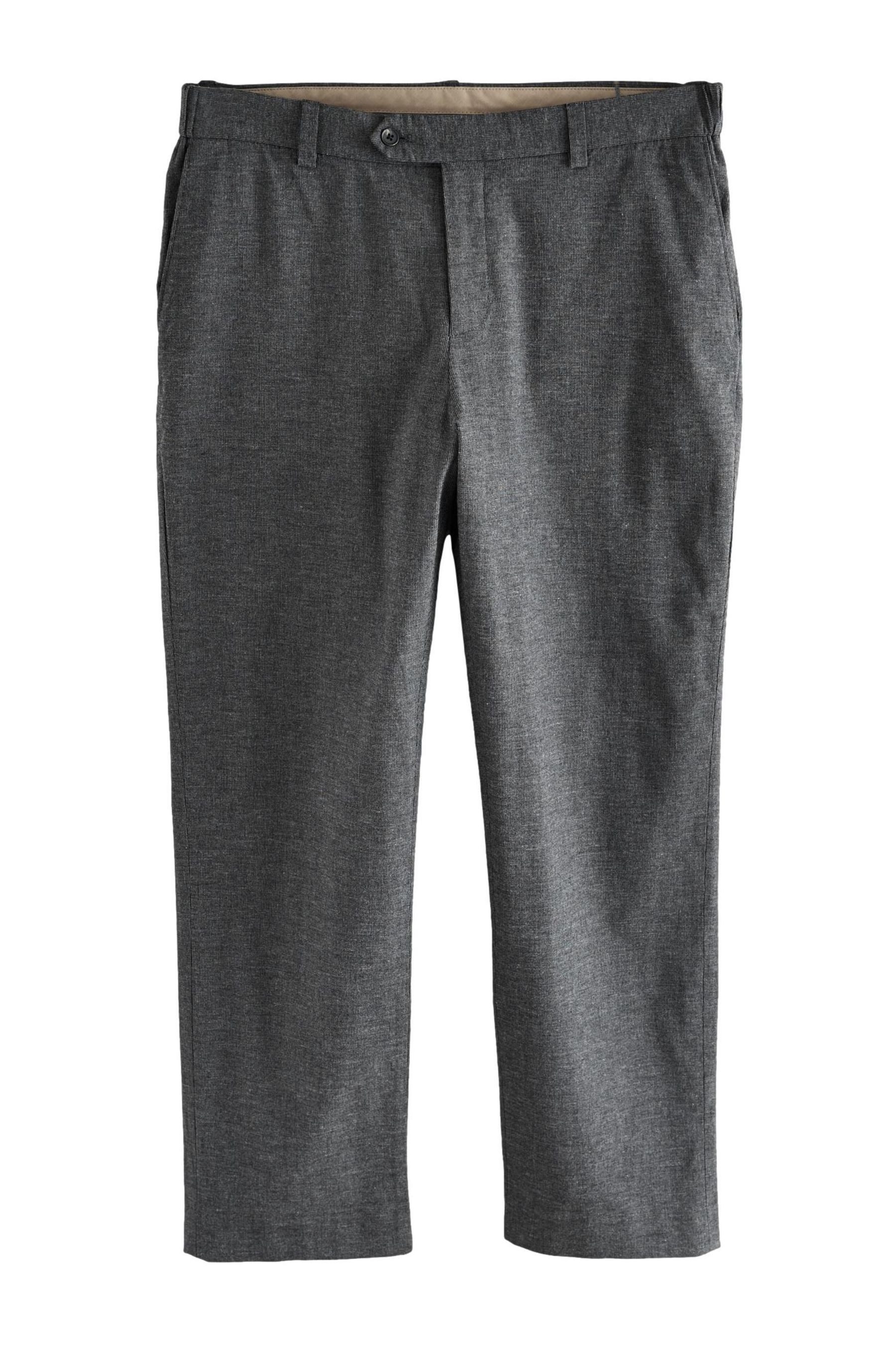 Stoffhose Strukturierte, elegante Regular Fit Hose