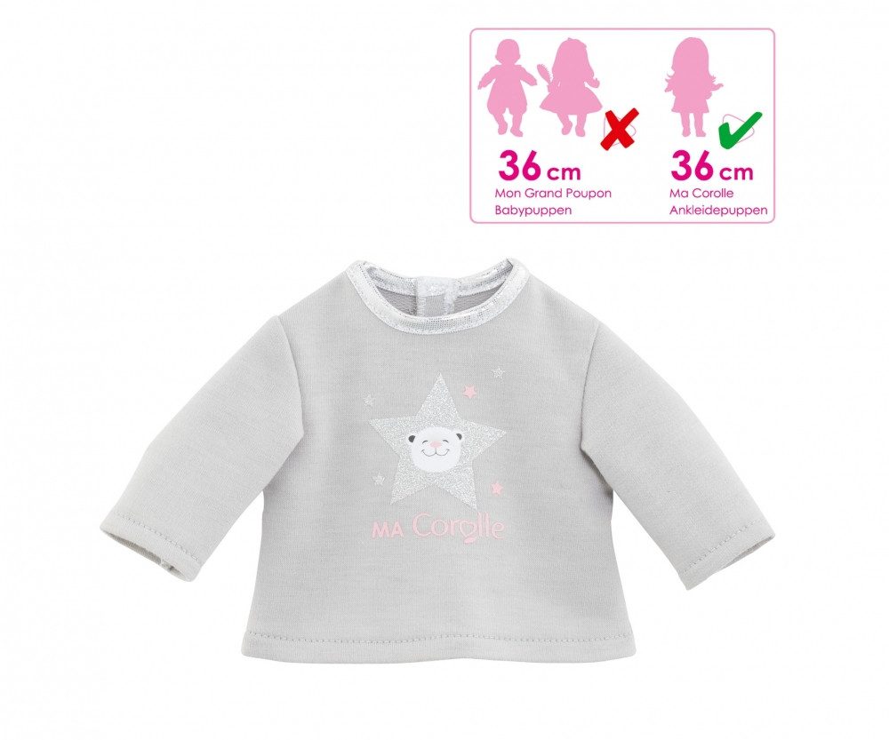 Puppen Trage Corolle MC Langarmshirt, mag. Abend