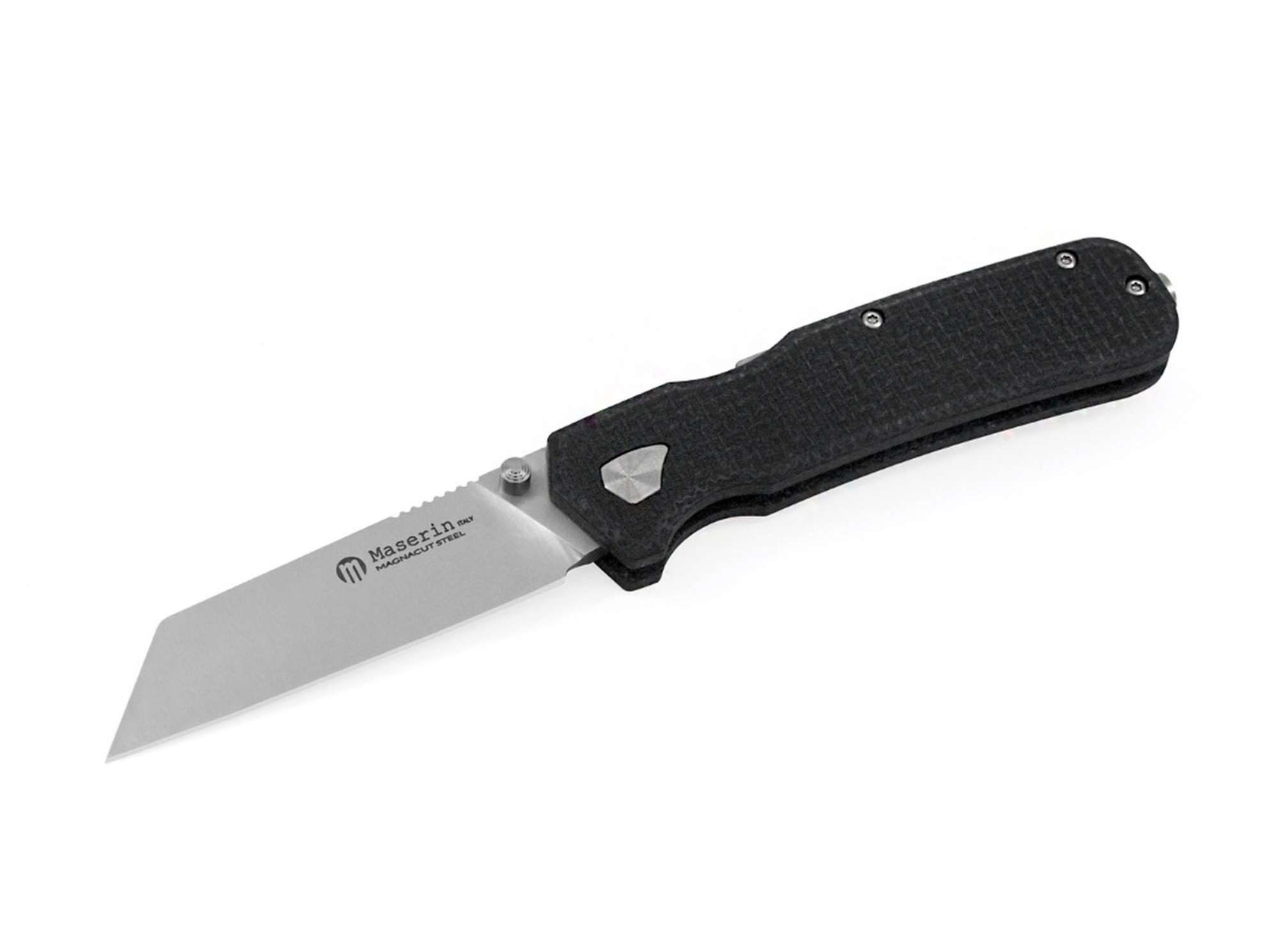 Maserin Taschenmesser Maserin Pulse Tanto Micarta Black