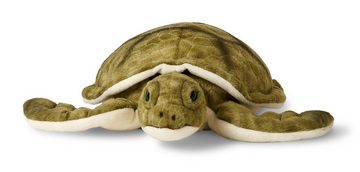 Uni-Toys Kuscheltier Grüne Meeresschildkröte - 55 / 34 cm - Plüsch-Schildkröte, Plüschtier, zu 100 % recyceltes Füllmaterial