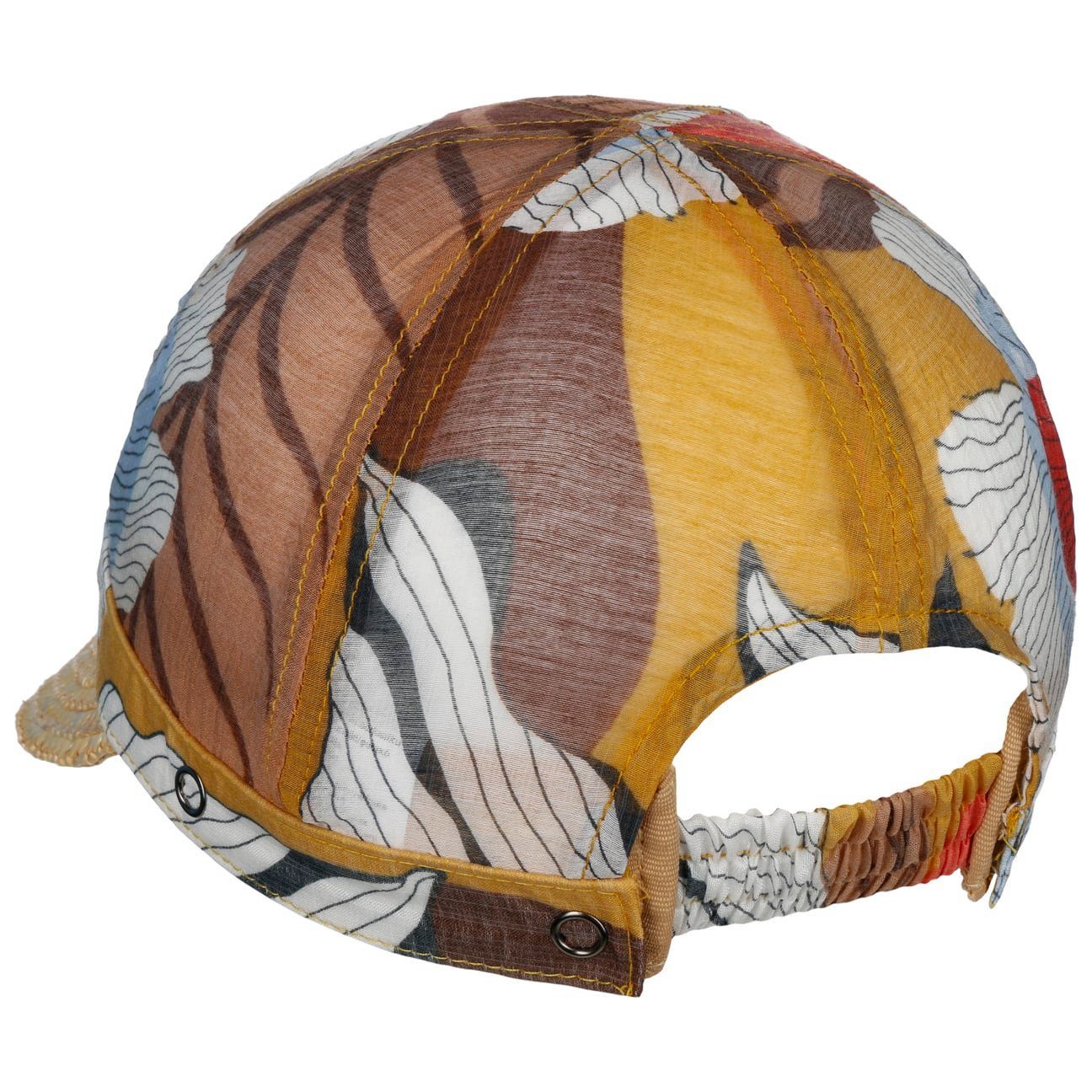 Schirm (1-St) Visor mit natur Damencap Seeberger