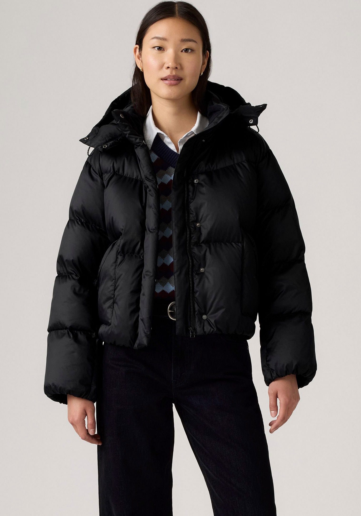 Levi's® Steppjacke mit abnehmbarer Kapuze günstig online kaufen