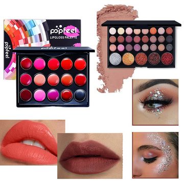 Scheiffy Make-up Set 27-teiliges Einsteiger Schminkset, Schminkset Geschenkset, leichtes Schminkset Komplettset, Must Have Set für Makeup-Trägerinnen