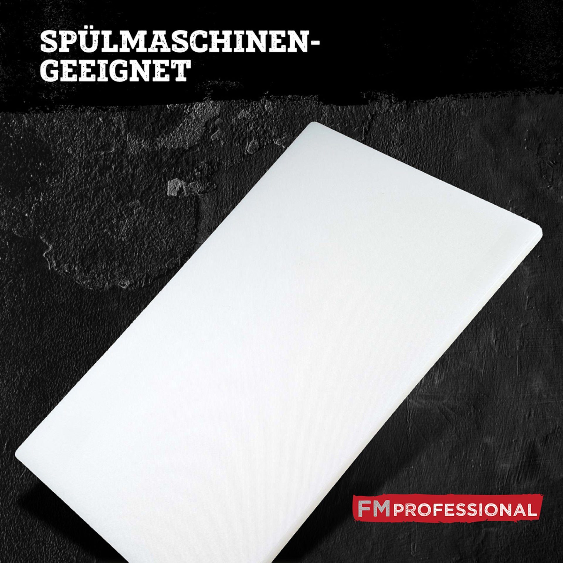 FMprofessional Schneidebrett Schneidebrett, Küchenbrett, Arbeitsbrett, Hackbrett