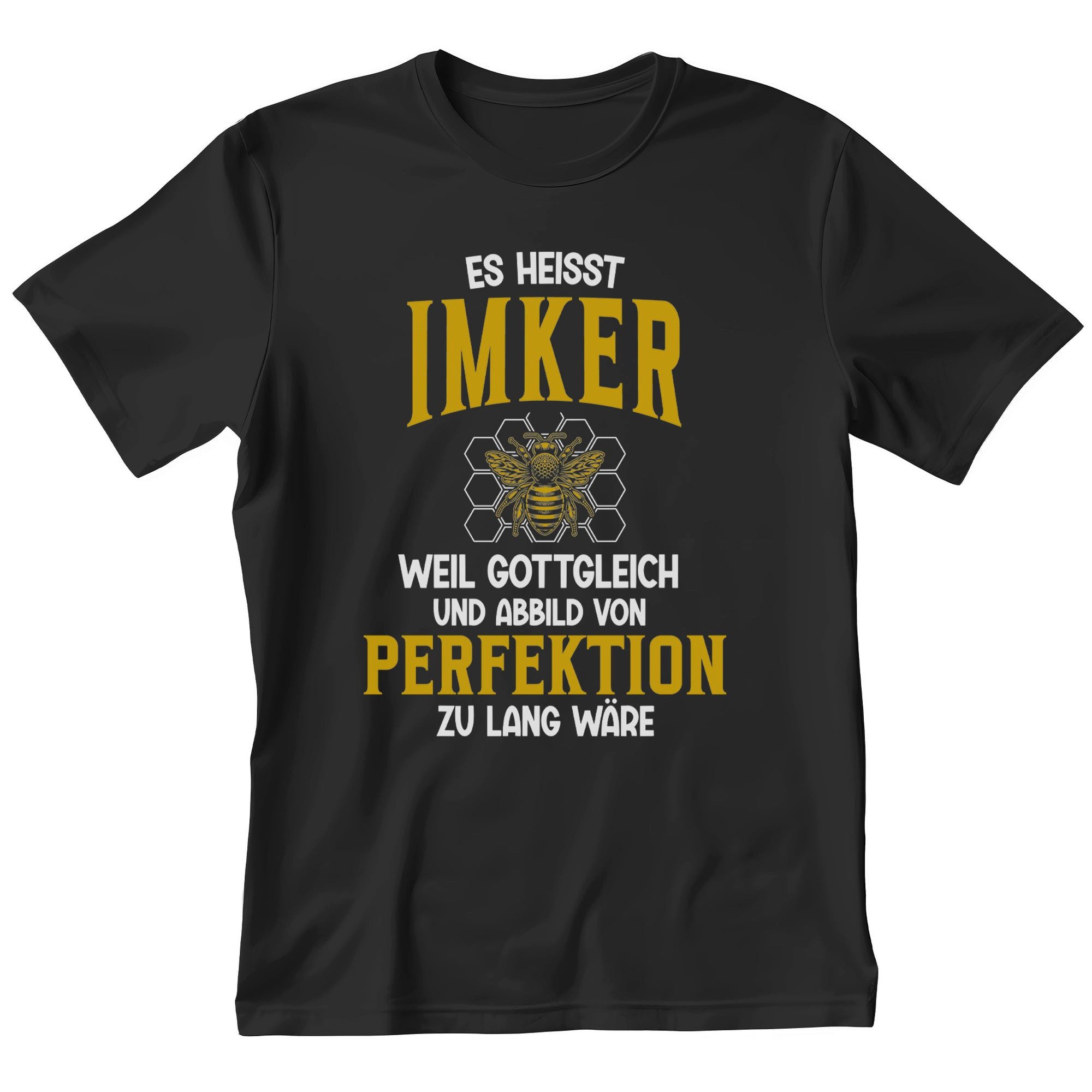 T-Shirt Imker Geschenk Männer Spruch Beruf Abschluss
