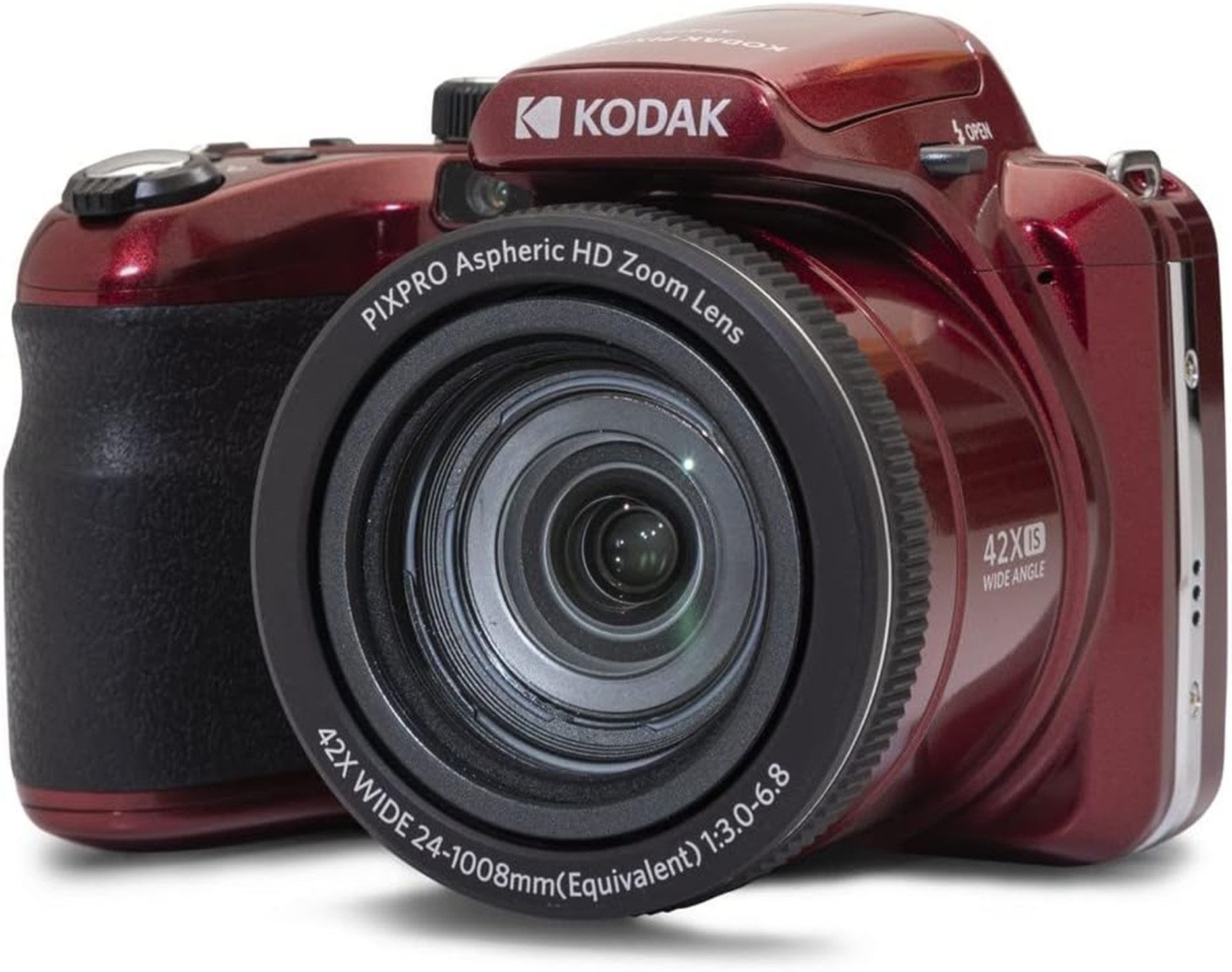 Kodak Pixpro Astro Zoom AZ425 - Digitale Kamera Bridge-Kamera (24–1008 mm, 20 MP, 42x opt. Zoom, 42X optischer Zoom, 24-mm-Weitwinkel, 20 Megapixel)