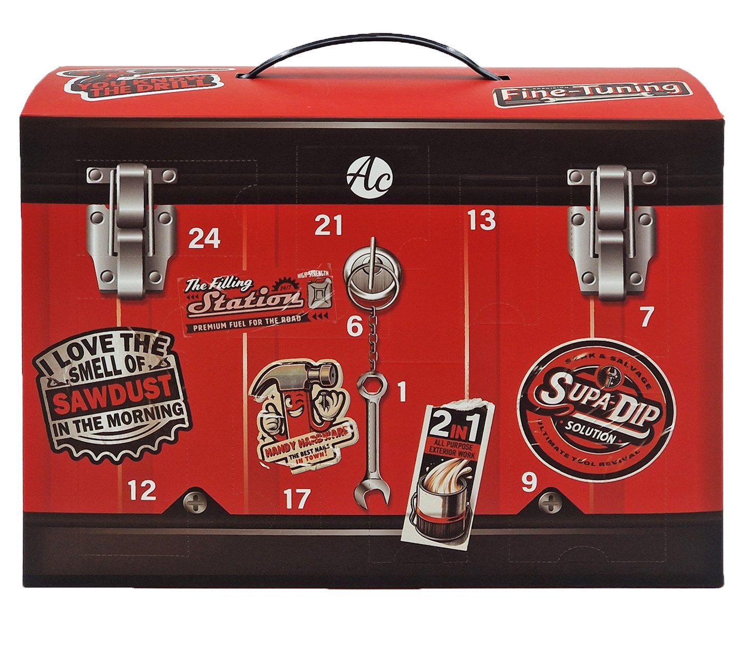 ACCENTRA Kosmetik-Adventskalender Körperpflege Adventskalender TOOL BOX günstig online kaufen