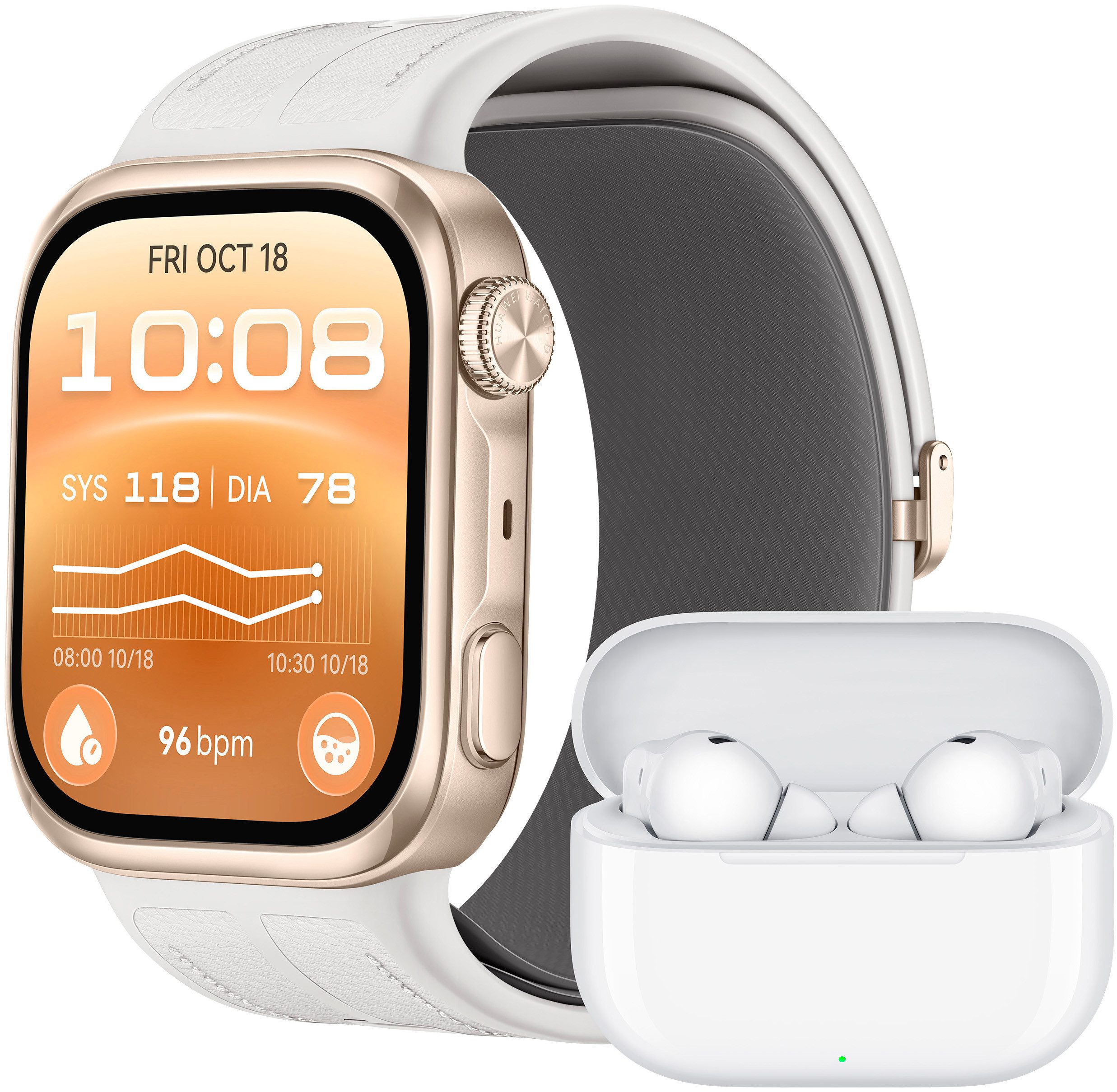 Huawei Watch D3 Blutdruck Smartwatch (4,88 cm/1,92 Zoll)