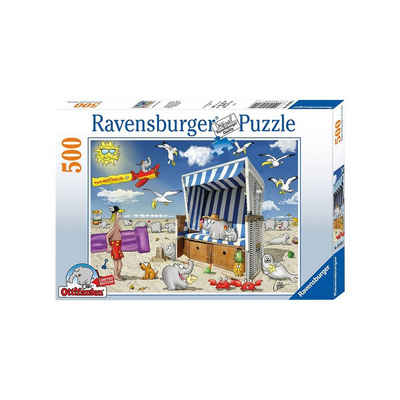 Ravensburger Puzzle Strandkorb Ottifant Puzzle 500 Teile by Ravensburger + Otto Waalkes, Puzzleteile