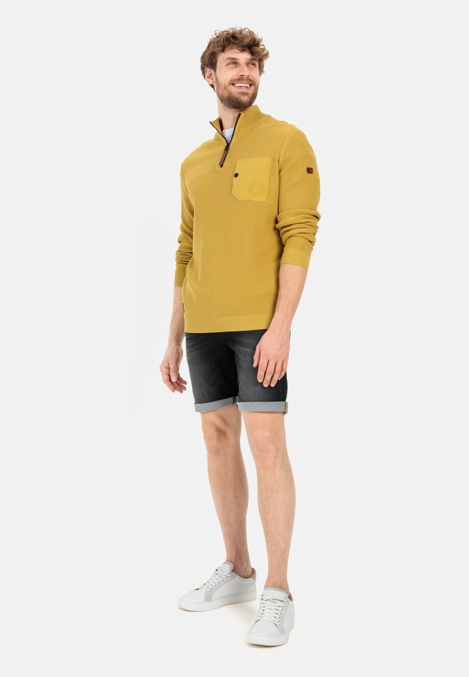 camel active Shorts fleXXXactive® Sweat Denim Shorts Slim Fit