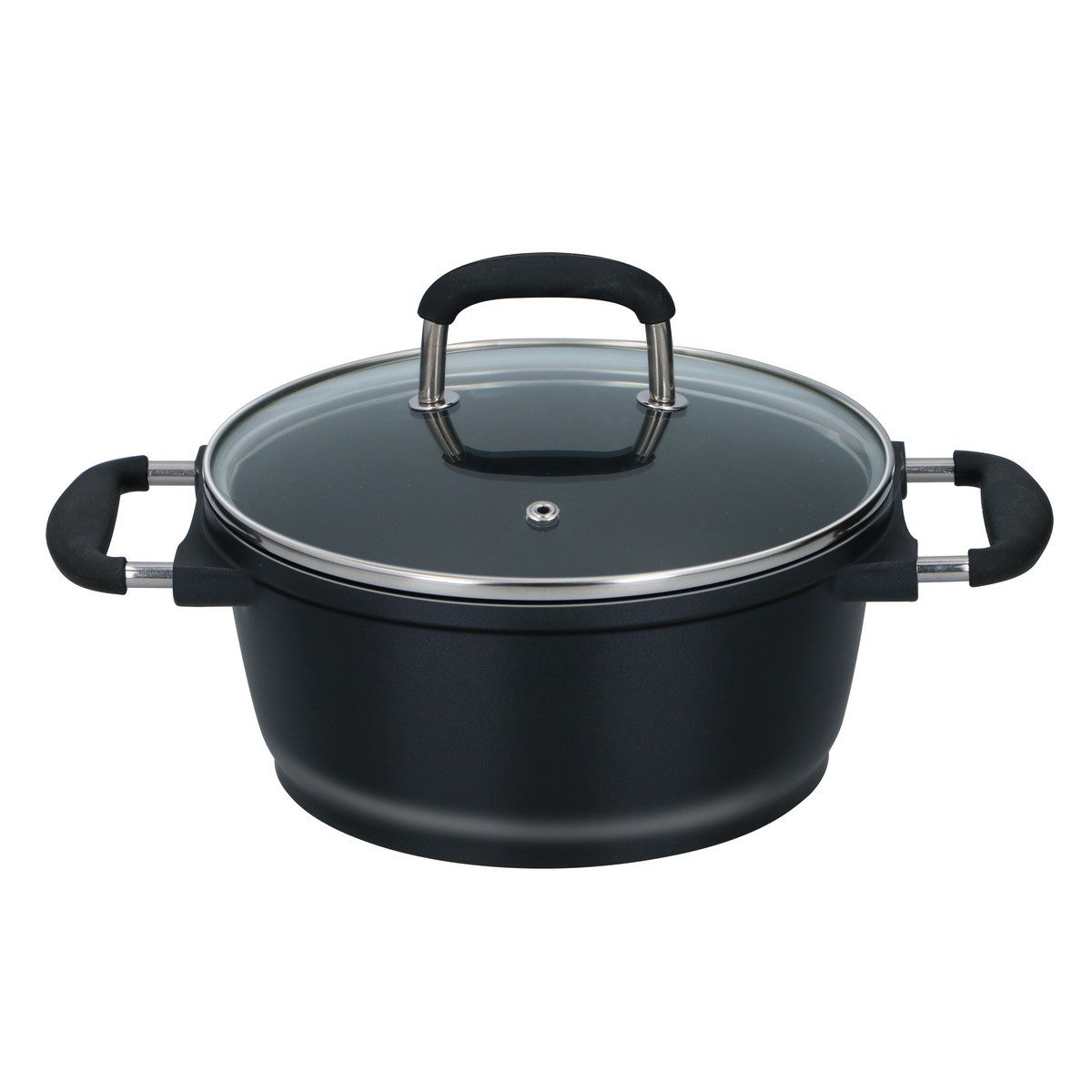 Alpina Grillpfanne alpina Kochpfanne Ø20 cm Schwarz